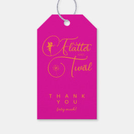 Etiquetas Para Regalos Verano Fairy Moderno Cumpleaños Gracias