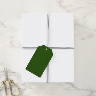 Etiquetas Para Regalos Verde Oscuro