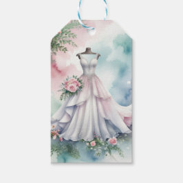 Etiquetas Para Regalos Vestido de novia para despedida de soltera