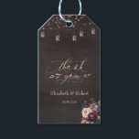 Etiquetas Para Regalos Vestidos de oro Rústicos de cadenas de luz Rosas G<br><div class="desc">Tiara dorada, vestido de purpurina dorado, rosas y lámparas de cuerda rústicas en frasco de albañil sobre un fondo oscuro. Para cambiar detalles, haga clic en "Detalles". Para mover el texto o cambiar el tamaño, la fuente o el color, haga clic en "Editar usando la herramienta de diseño". Vea el...</div>