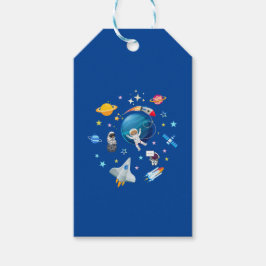 Etiquetas Para Regalos Viaje espacial