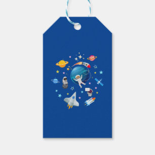 Etiquetas Para Regalos Viaje espacial