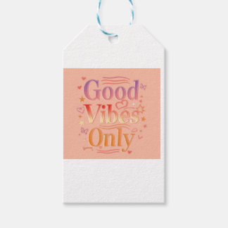 Etiquetas Para Regalos Vibraciones para un buen día