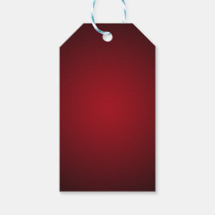 Etiquetas Para Regalos Vigneta Granulada Moderna Rojo-Negra