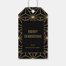 Vintage Art Deco de los años 20 Feliz Navidad