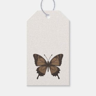 Etiquetas Para Regalos Vintage Butterfly Tag