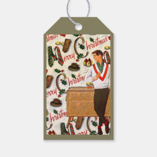 Etiquetas Para Regalos Vintage Christmas For Él