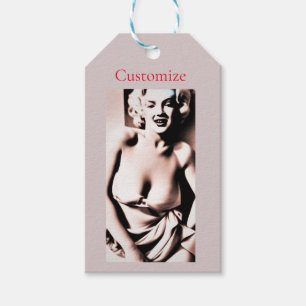 Etiquetas Para Regalos Vintage Cute Blonde Thunder_Cove