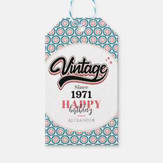 Etiquetas Para Regalos Vintage desde 1971