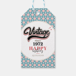 Etiquetas Para Regalos Vintage desde 1972