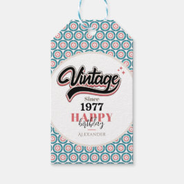 Etiquetas Para Regalos Vintage desde 1977