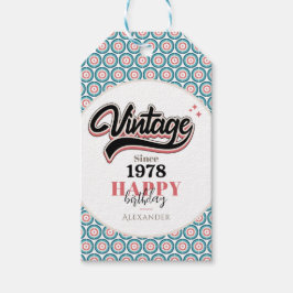 Etiquetas Para Regalos Vintage desde 1978