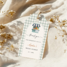 Vintage Fresh Off the Market Gingram Despedida de 