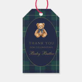 Etiquetas Para Regalos Vintage Polo Teddy Bear Thank You Gift Tag