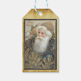 Etiquetas Para Regalos Vintage Santa Claus
