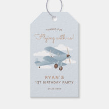 Vintage Travel Airplane Birday Party