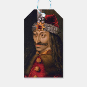 Etiquetas Para Regalos Vlad tepes Impaler Voivode retrato Dracula histori
