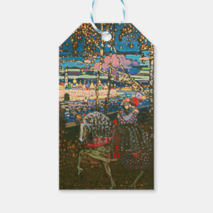 Etiquetas Para Regalos Wassily Kandinsky La Pareja Montada Arte Ruso