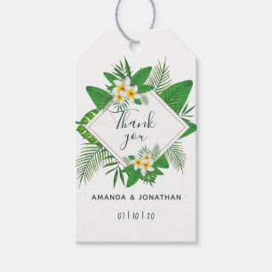 Etiquetas Para Regalos Watercolor Hawaiian Aloha Luau Boda Favor de Invit