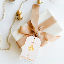 Watercolor Nutcracker Ballerina