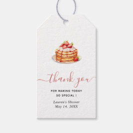 Etiquetas Para Regalos Watercolor Pancakes Brunch Bridal Ducha