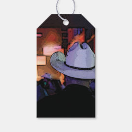 Etiquetas Para Regalos Western Cowboy Country Music Night Club