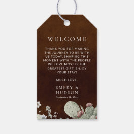 Etiquetas Para Regalos Western Cowboy Vintage Southwest Floral Dk Wedding