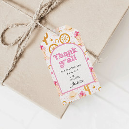 Etiquetas Para Regalos Western Cowgirl Rodeo Birthday Party Thank You