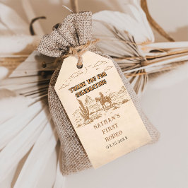 Etiquetas Para Regalos Western Vintage Rodeo Cowboy Gift Tag