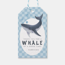Etiquetas Para Regalos Whale Under The Sea Ocean Thank You Favor