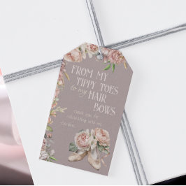 Etiquetas Para Regalos Whimsical Ballerina Dance Birday