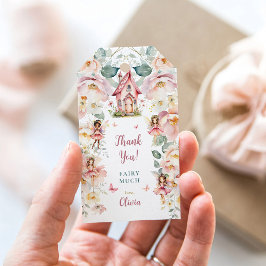 Etiquetas Para Regalos Whimsical Princess Fairy Birday Gracias