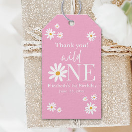 Etiquetas Para Regalos Wild One Daisy Birthday – Girl’s First Birthday
