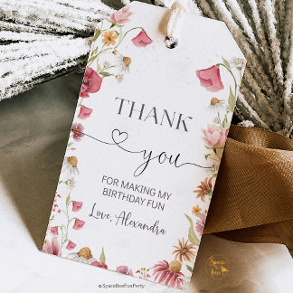 Etiquetas Para Regalos Wildflower Birthday Garden Party 