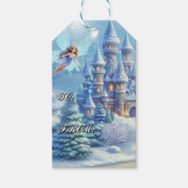 Etiquetas Para Regalos Winter Fairy Kingdom | Tema de vacaciones