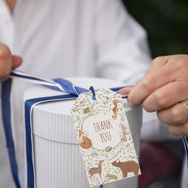 Etiquetas Para Regalos Woodland Animals Forest Friends Baby Shower
