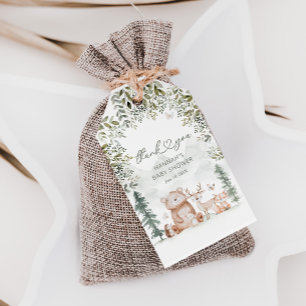 Etiquetas Para Regalos Woodland Baby Shower Favor