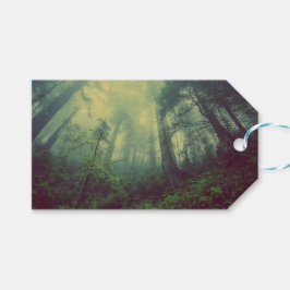 Etiquetas Para Regalos Woodland desde abajo