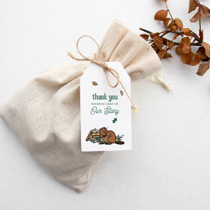 Etiquetas Para Regalos Woodland Storybook Baby Shower Gracias