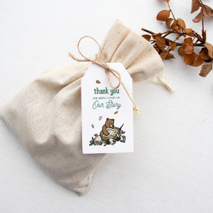Etiquetas Para Regalos Woodland Storybook Baby Shower Gracias
