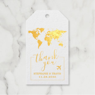 Etiquetas Para Regalos World Map Travel Thor Destination Favor