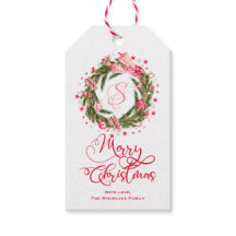 Wreath Navidades monogramas