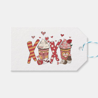 Etiquetas Para Regalos XoXo Coffee Valentines | Valentine Gift