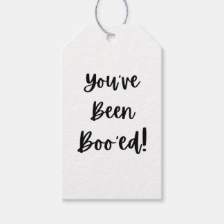 Etiquetas Para Regalos You've been Boo'ed! Cute Halloween Gift Tags