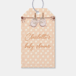 Etiquetas Para Regalos Zapatos para bebés de Peach-y