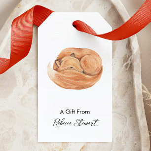 Etiquetas Para Regalos Zorro de Todas las Ocasiones Un Regalo de Personal