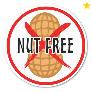 Etiquetas para Repostería sin Nueces Libres de Nue
