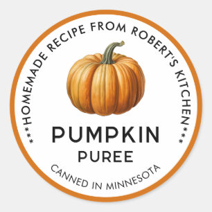 Etiquetas para tarros de conservas caseras de puré