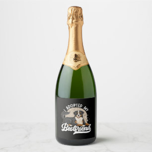 Etiquetas Para Vinos Espumosos Adopté Mi Mejor Rescate Por Los Derechos De Los An