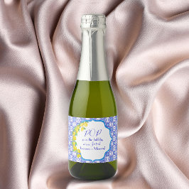 Etiquetas Para Vinos Espumosos Aguada de limones Amalfi Baby Shower Pop